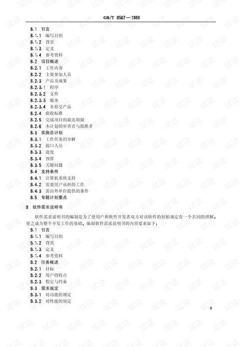 GB/T 8567-1988《計算機(ji)軟(ruan)件(jian)產品(pin)開(kai)發(fa)文(wen)件(jian)編(bian)制指南(nan)》解(jie)析(xi)與軟(ruan)件開發(fa)實踐(jian)